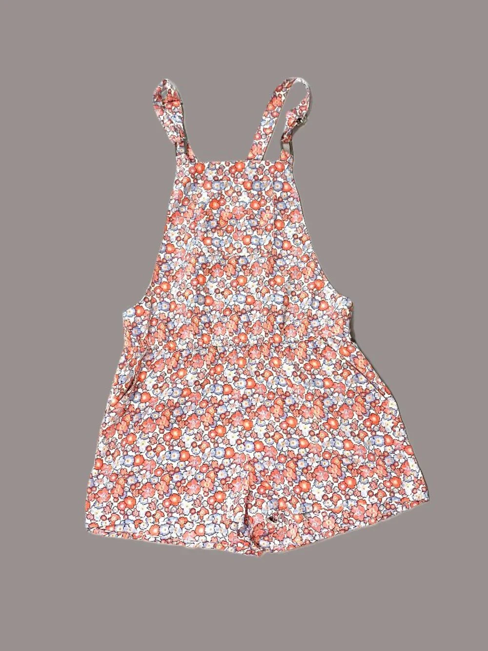 2 Girls Rompers Justice (Black 14) H&M (Floral 11/12) Shorts Overall Sleeveless